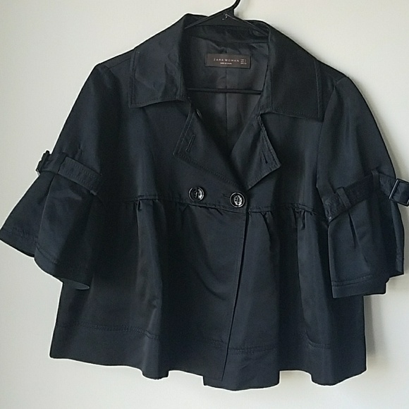 Zara Woman Short Coat - Picture 1 of 2